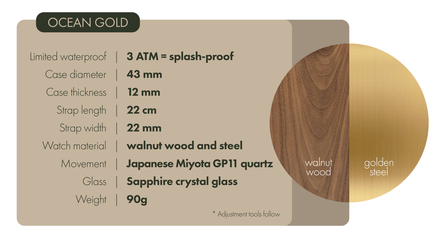 Woodme Ocean Gold