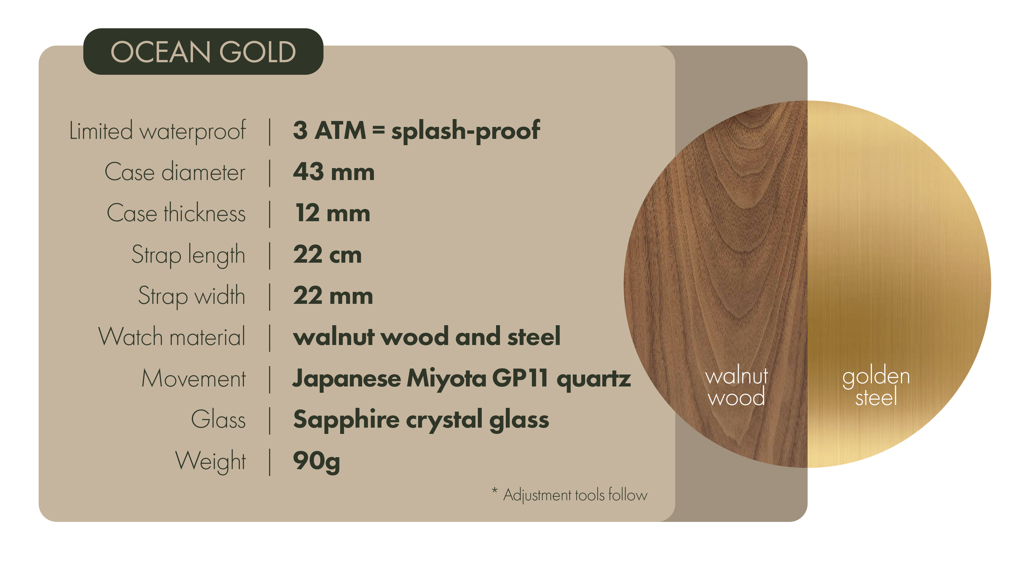 Woodme Ocean Gold